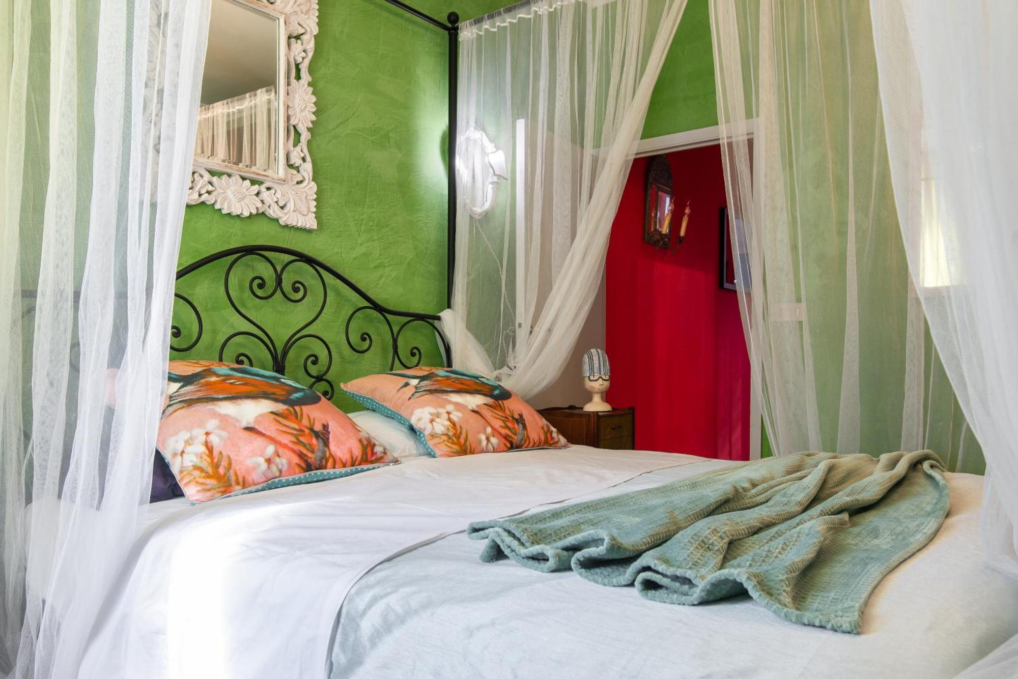 Bibi Boutique Arezzo Living Suite Rosafragola & Verdeconiglio Eksteriør bilde
