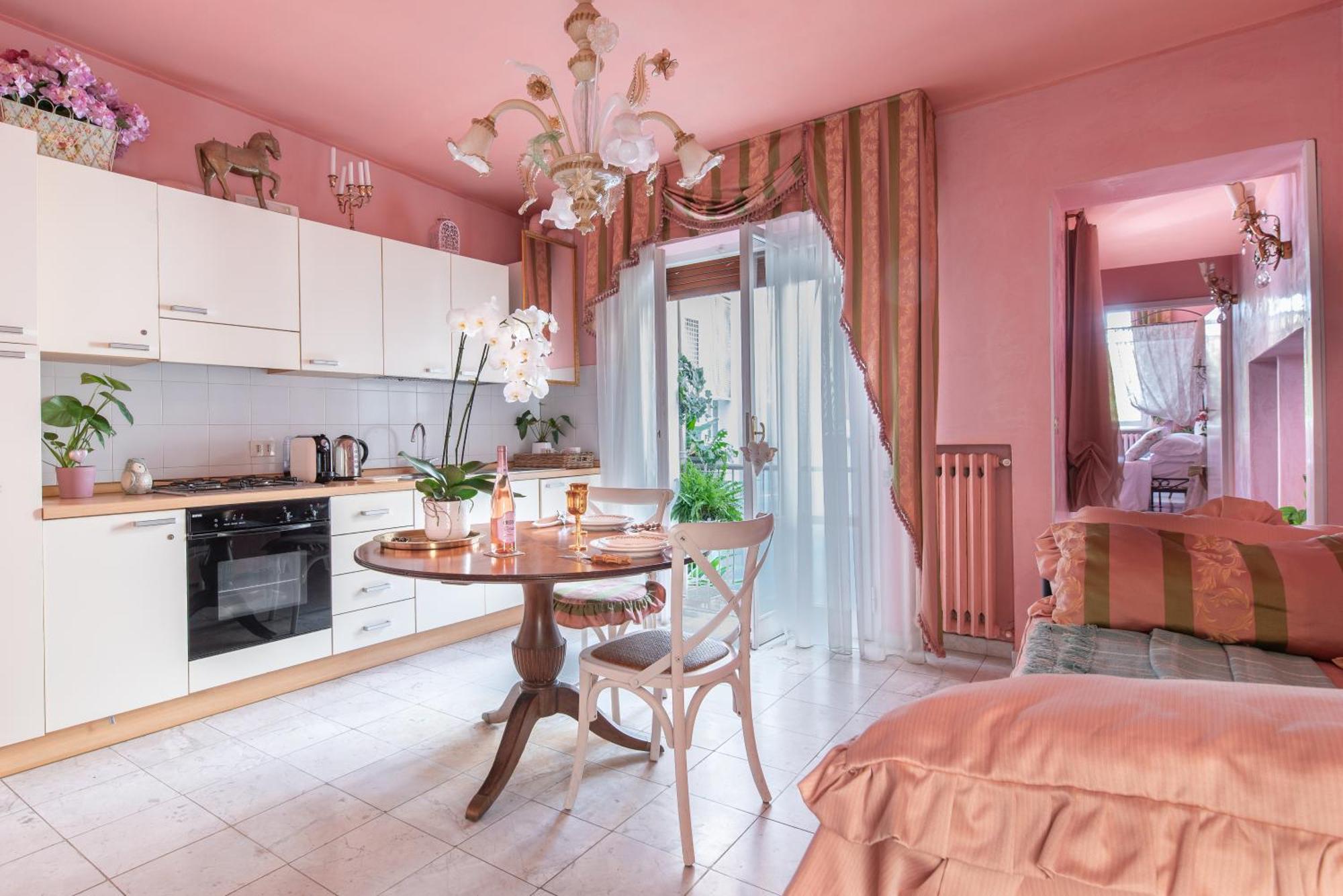 Bibi Boutique Arezzo Living Suite Rosafragola & Verdeconiglio Eksteriør bilde