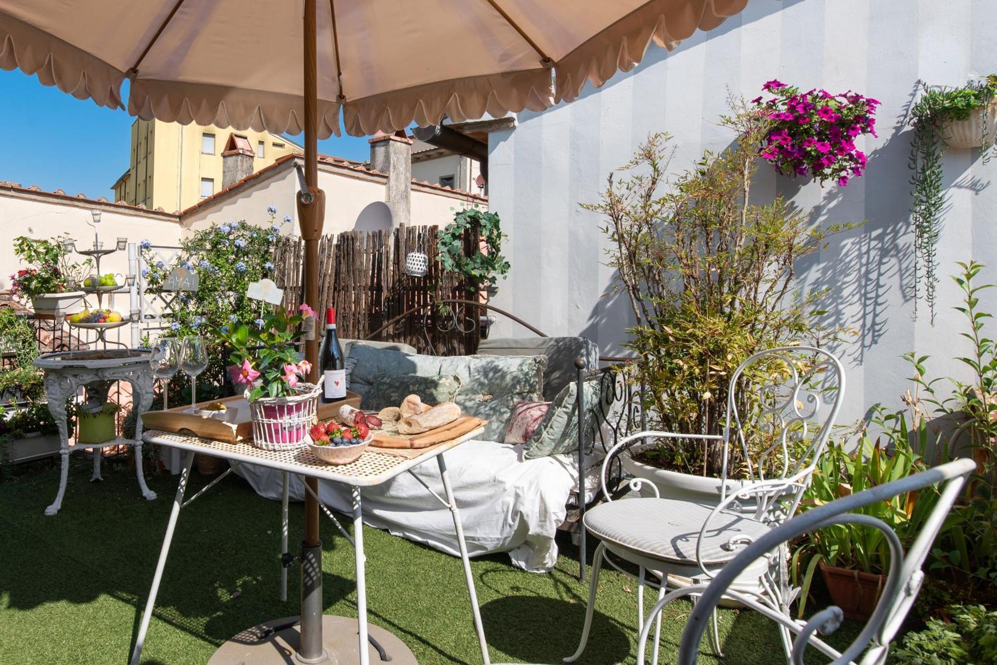Bibi Boutique Arezzo Living Suite Rosafragola & Verdeconiglio Eksteriør bilde