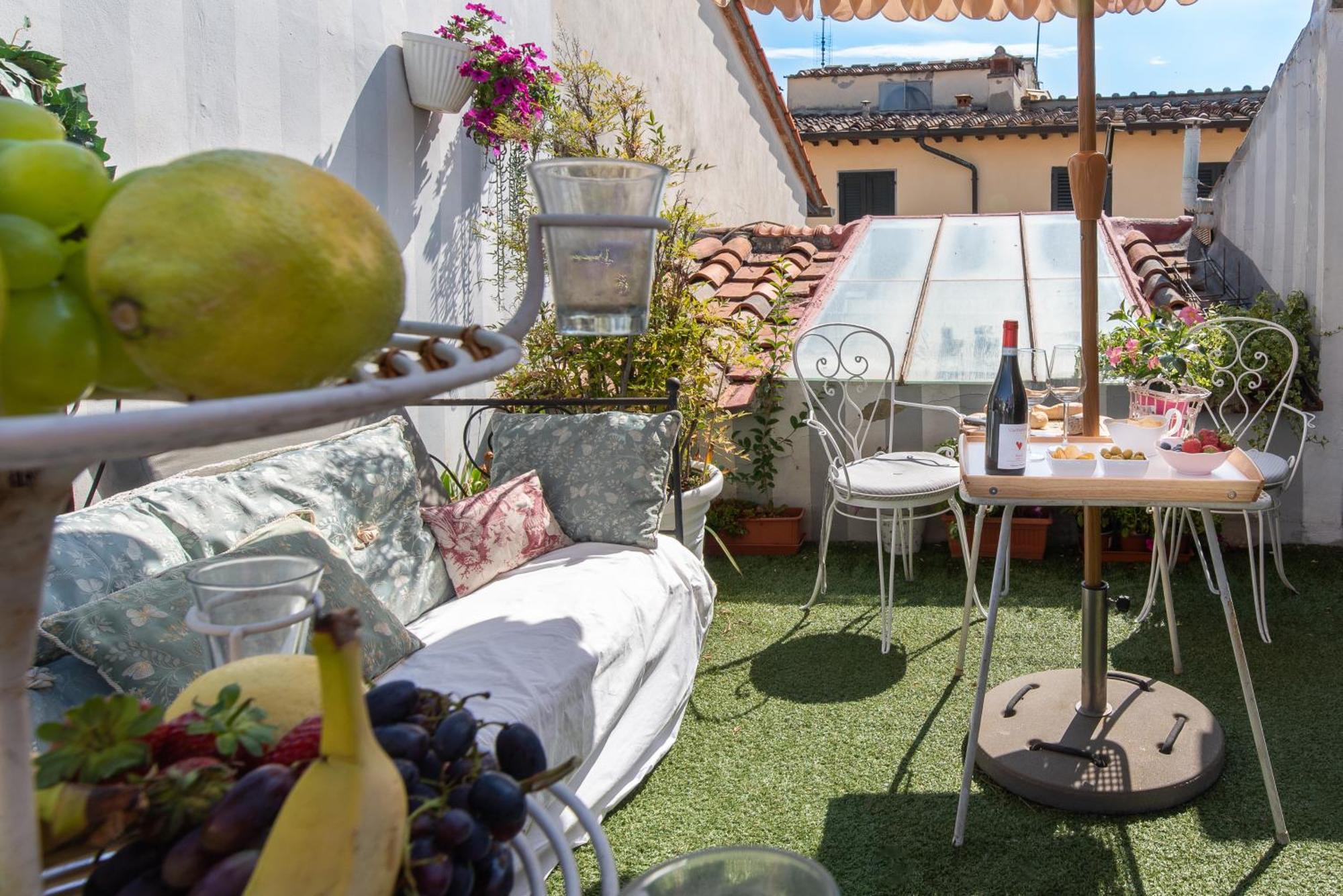 Bibi Boutique Arezzo Living Suite Rosafragola & Verdeconiglio Eksteriør bilde